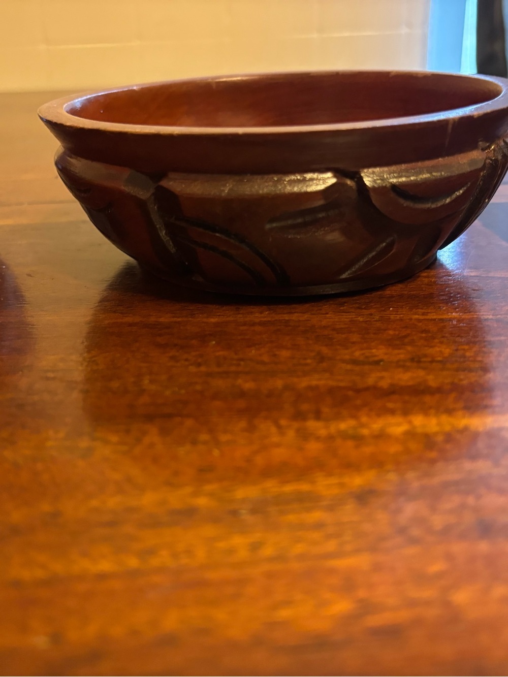 Handmade Wooden Bowls Lot Of 4 - Picture 7 of 15